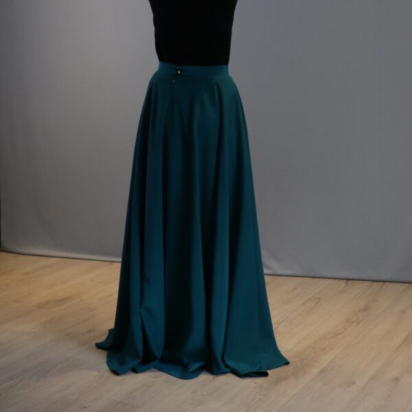 10- gore skirt with slit, PDF Pattern. - Image 6
