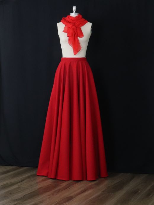 Peplum Belt Skirt Sewing Pattern (Sizes XS-4X) PDF – Katkow