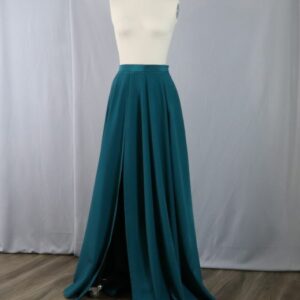 10-gore circle skirt with slit is PDF sewing pattern with seam allowances. Skirt length is 46-1/2 inches ( 118cm) . Very nice for summer . Could be perfect for prom/ bridesmaid dress or even as a piece for wedding outfit. Invisible zipper in the left seam and no lining .