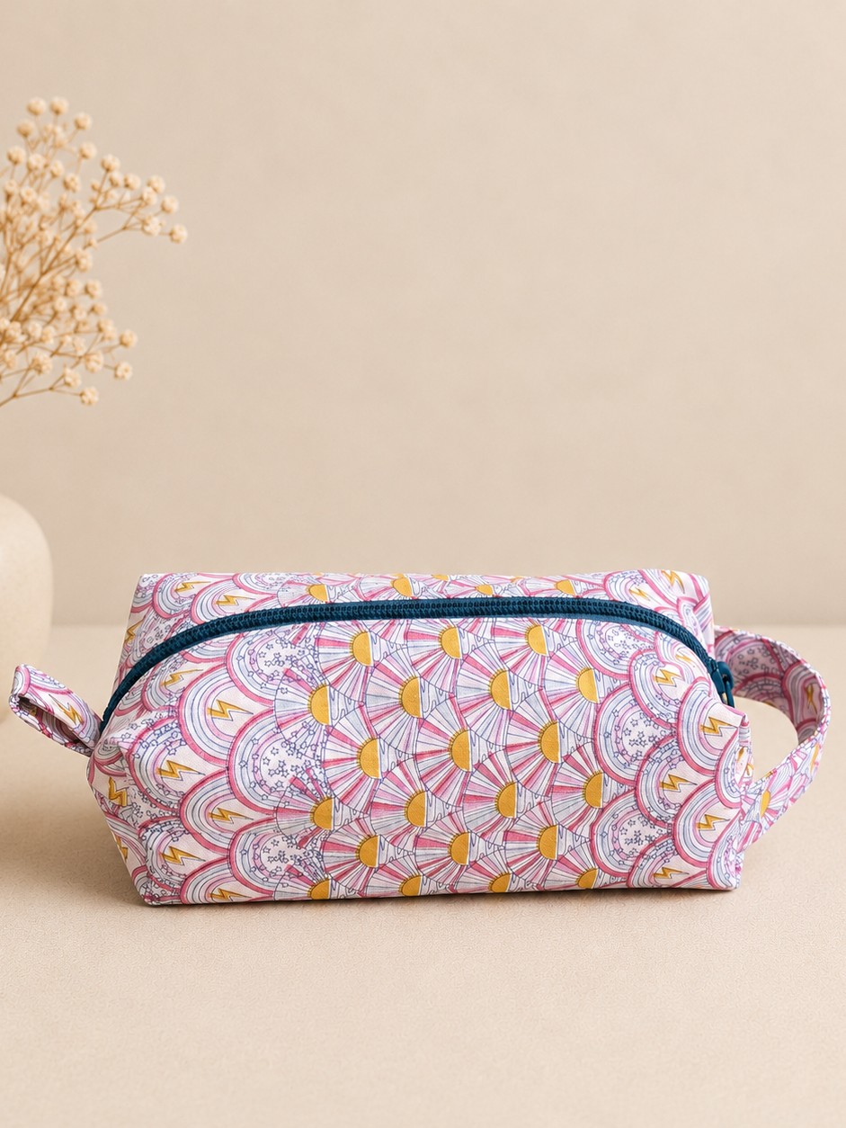 Makeup Bag Pencil Case Sewing Pattern PDF Download +Video Tutorial - Image 4