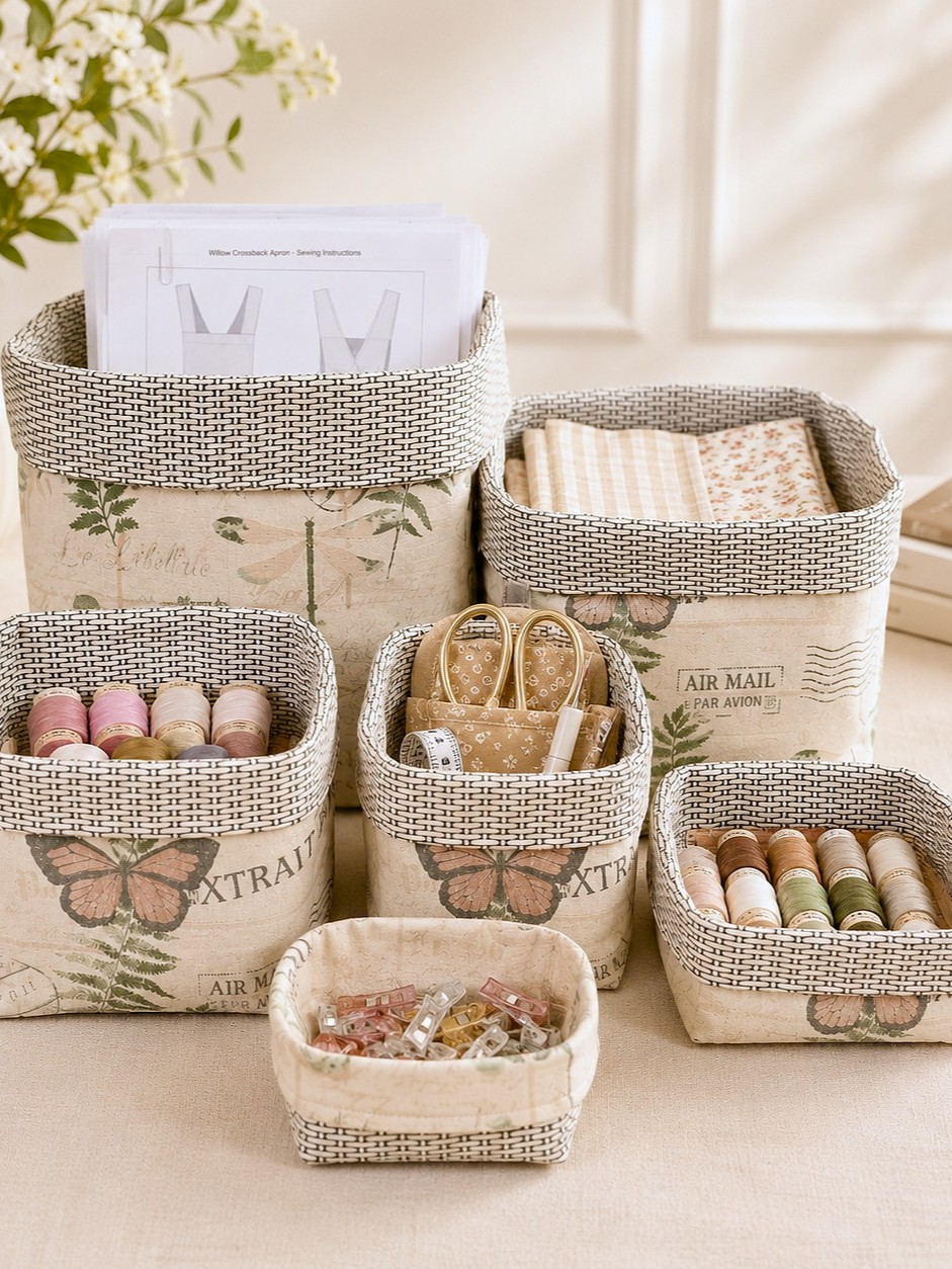 Basket Organizer Sewing Pattern PDF - Image 4